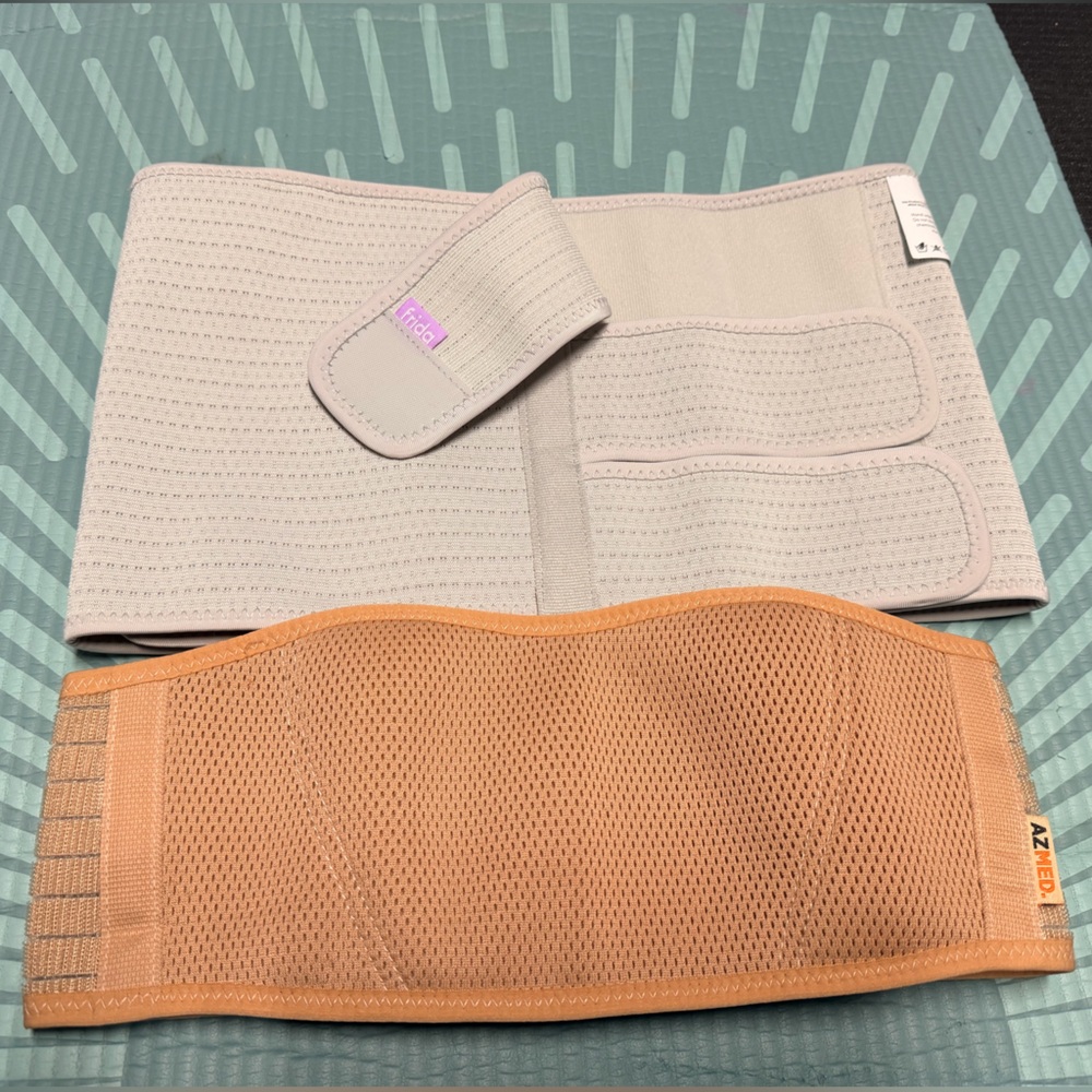 Frida Mom and AZ Med C Section Support Belly Bands/Abdominal Binder: NWOT